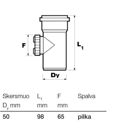 Vnitřní kanalizační potrubí Wavin, O 50 mm