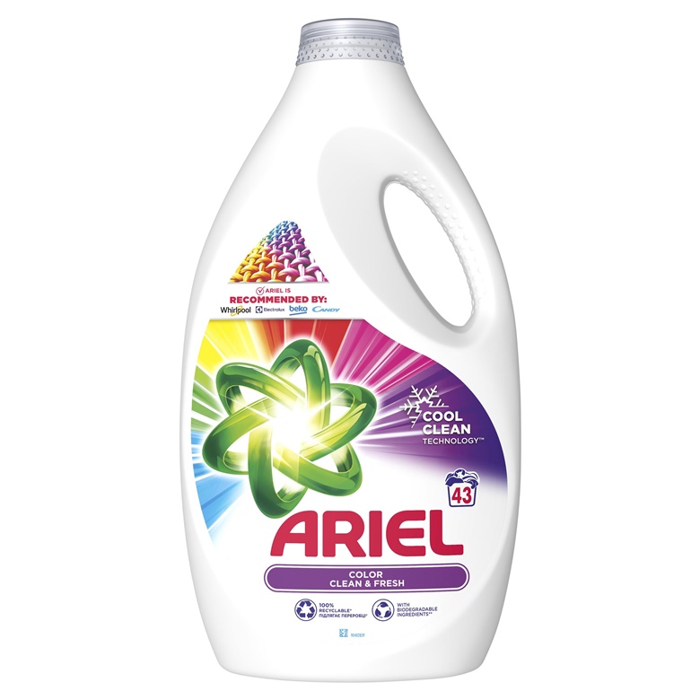 Tekutý prací prostředek Ariel color 43 praní, 2,15l