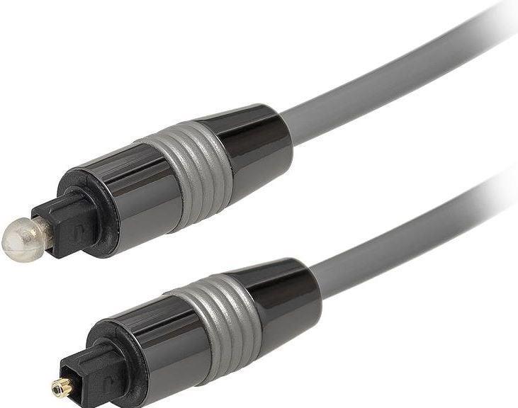 Kabel BLOW TOSLINK M, TOSLINK M, 1,5m, šedý 0571#