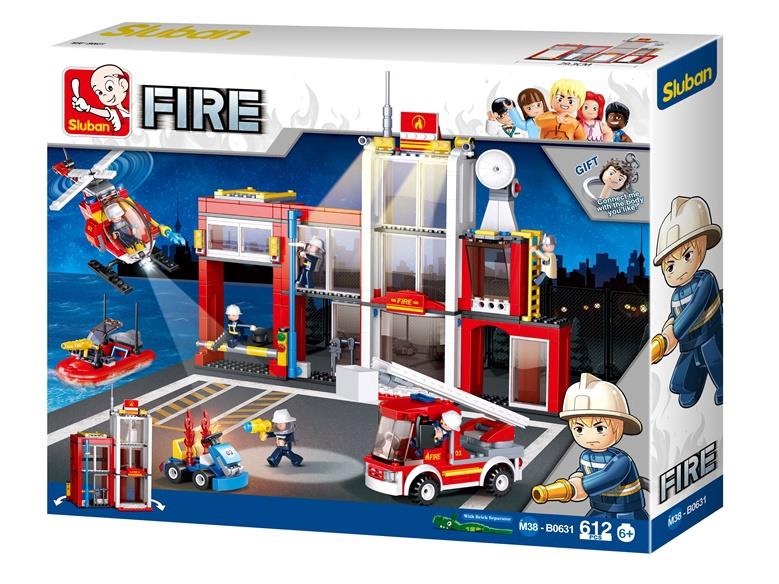 Konstruktér Sluban Fire, Hasičský sbor