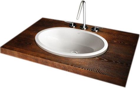 Umyvadlo PAA OVO, vestavné, 550×372 mm