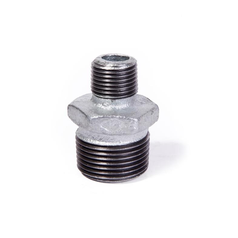Konektor G 245, 1 1/2  x 1 , vnější závity, pozink