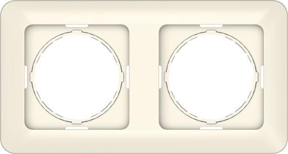 Manželská postel VILMA SL250, barva slonová kost