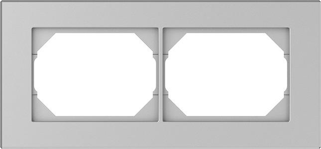 Manželská postel VILMA XP500, barva metalíza