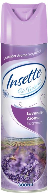 Osvěžovač vzduchu INSETTE LAVENDER AROMA, 350 ml
