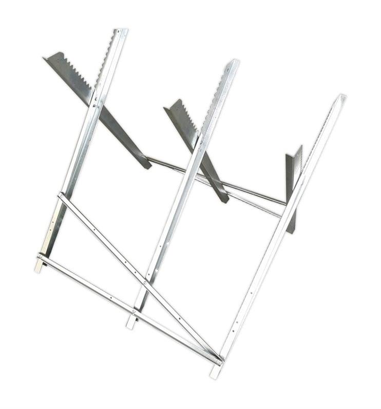 Koza na palivové dřevo OKKO, 800 x 810 x 800 mm