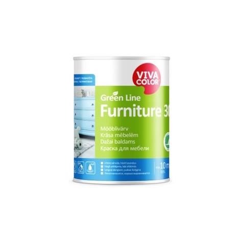 Barva Vivacolor Green Line Furniture 30 A, bílá, 0,9l