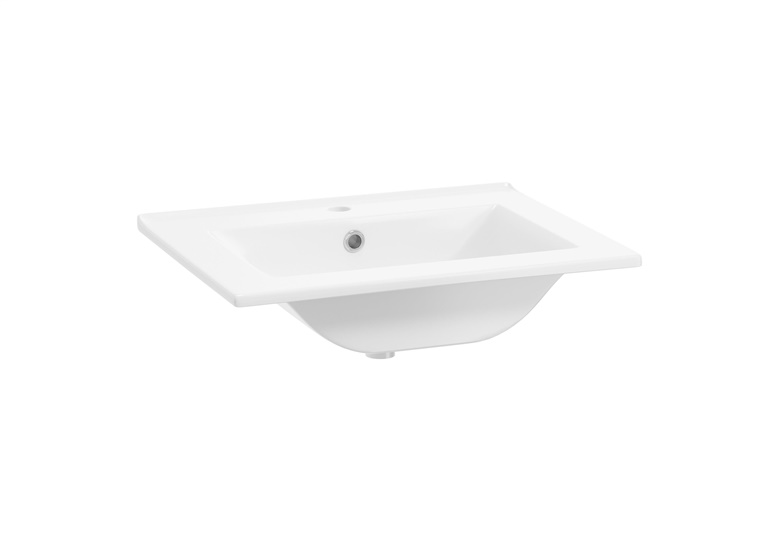 METRO SLIM D50 BÍLÁ V UMYVADLE