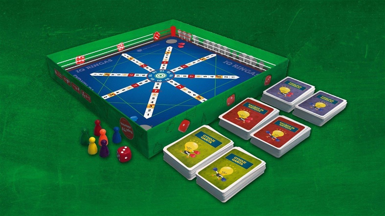 Stolní hra IQ RING: THE BIG BOARD GAME, LT