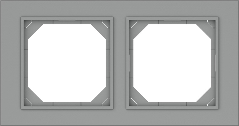 Manželská postel VILMA QR1000, šedá barva