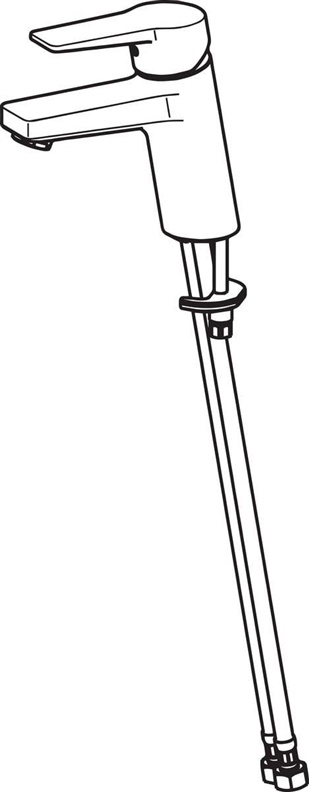 Umývadlová batéria Oras Twista 3810F-33, čierna