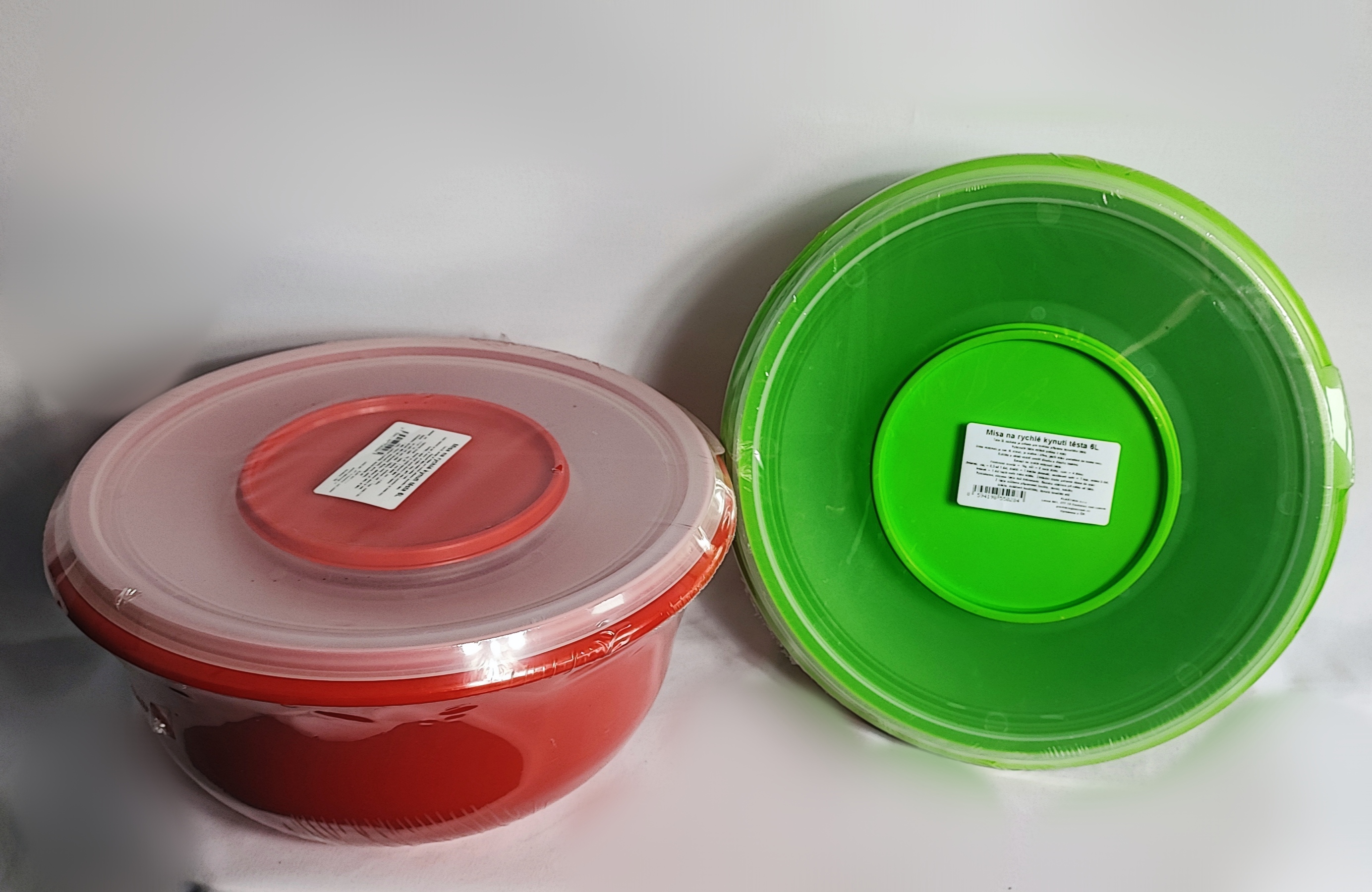 Mísa na rychlé kynutí těsta 6 l s víkem