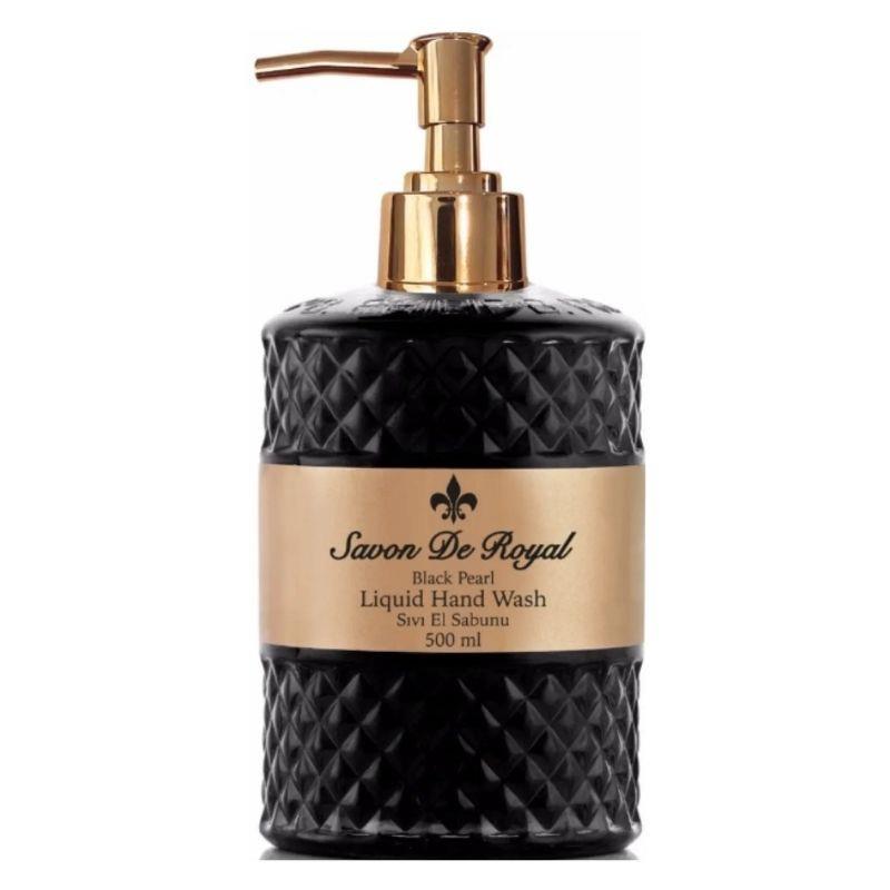Savon de Royal Pearl Liquid Soap Black, 500 ml