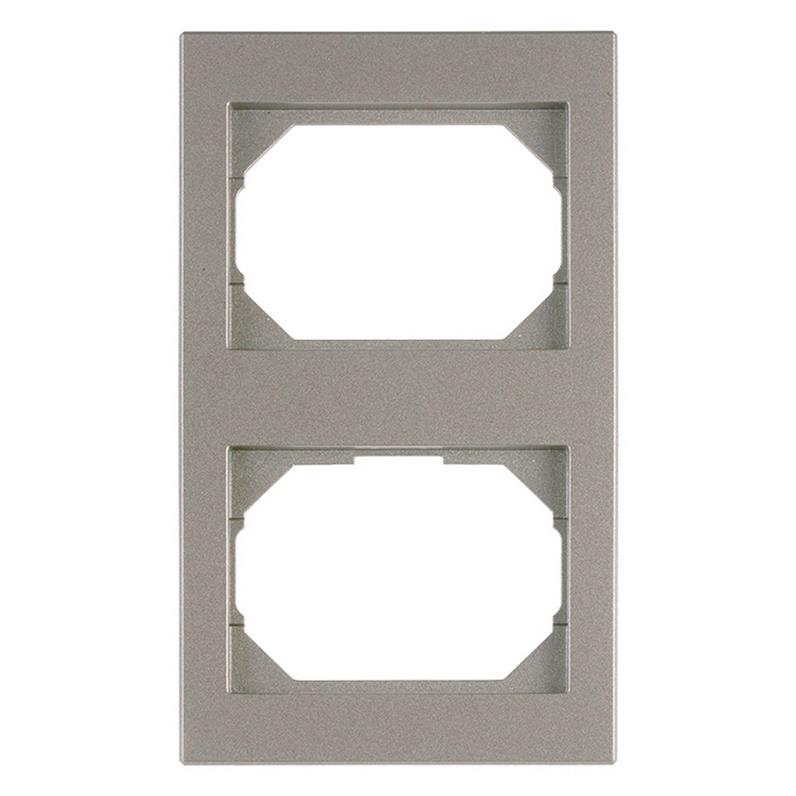 Manželská postel VILMA XP500, barva metalíza