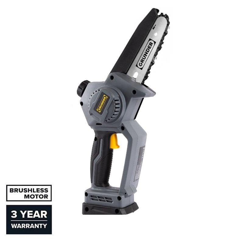 Aku mini motorová pila Grunder 12CM 18V