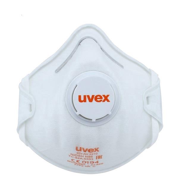 Respirátor Uvex FFP2, bílý, 3 ks.