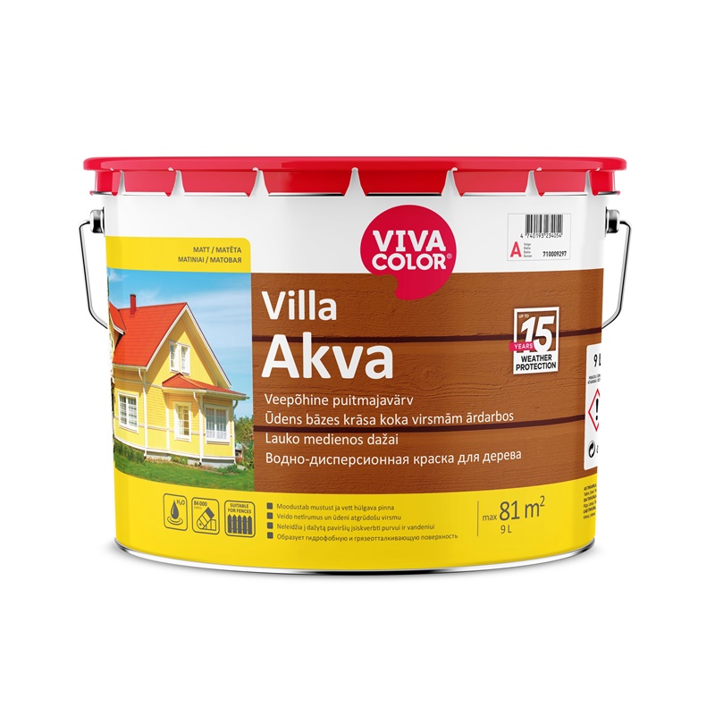 FASÁDNÍ BARVA VILA AKVA A 9L