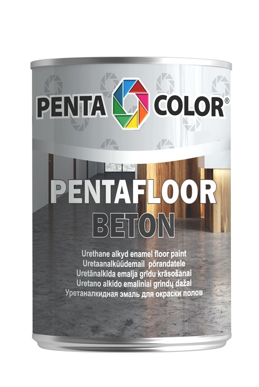 Barva na podlahu Pentafloor Beton, šedá, 0,9l