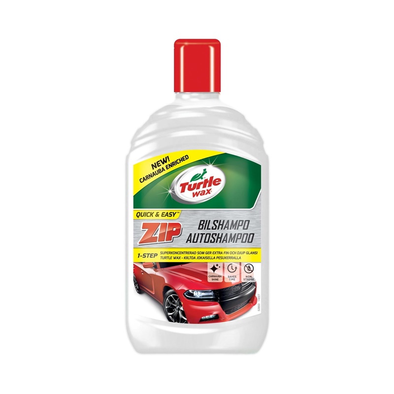 Autošampon s voskem Turtle Wax, 1l