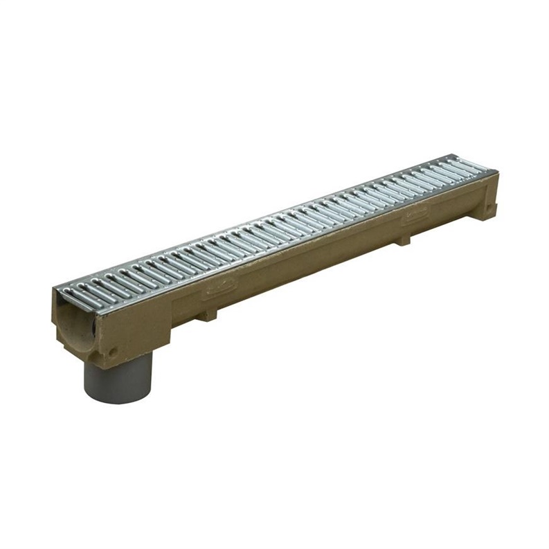 Drenážní žlab s trubkou O 110 mm Stora Drain Home, 1 m