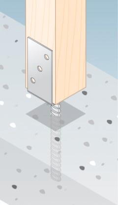 Základna nosníku, 121 x 325 x 120 mm, 4806