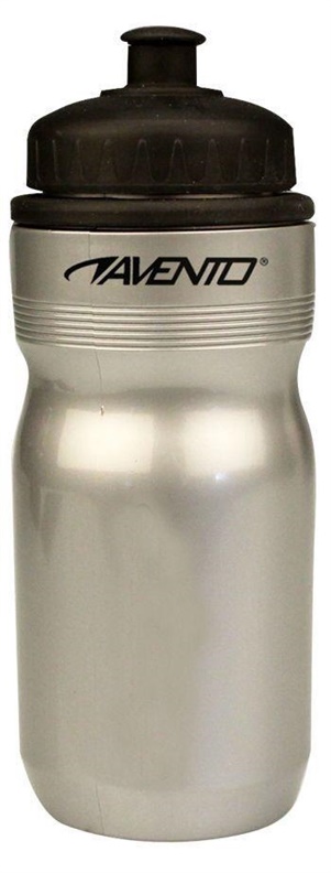 Koktejl shaker - pítko pro sport Avento, stříbrný, 0,5l