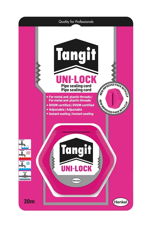 Těsnící závit 20M, Tangit UNI-LOCK