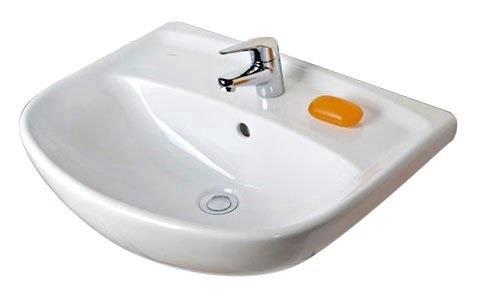Umyvadlo JIKA LYRA PLUS, 600×460 mm