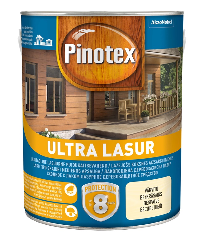 Impregnant Pinotex Ultra Lasur EU, barva palisandr, 3l
