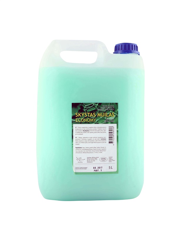 Tekuté mýdlo ECONOMY, 5 l, jarní gelová vůně