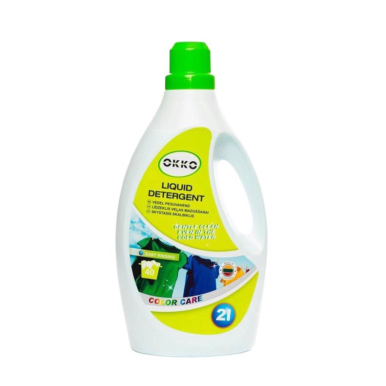 Tekutý prací prostředek OKKO COLOR, 2 l, 40 praní.