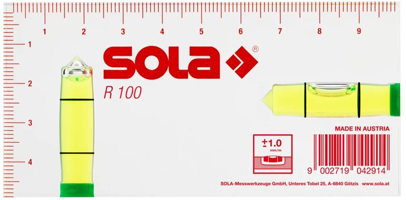 Vodováha Sola 100 mm 01622120