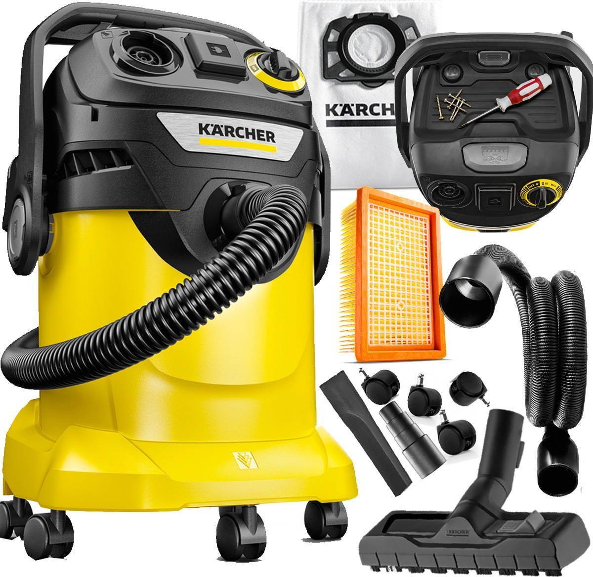 KARCHER KWD 6 P V-25/6/22 univerzální vysavač - 1.628-485.0