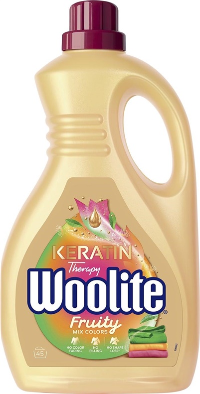 PRÁČKA WOOLITE KERATÍN THER FRU 2,7L