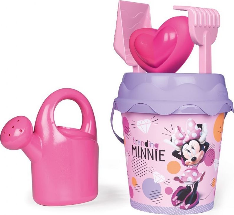 Smoby SMOBY vedro s pieskovým príslušenstvom pre myš Minnie