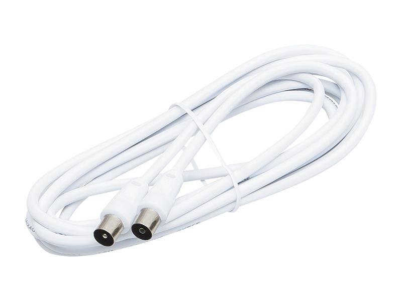 Kábel BLOW RF M, RF F, 4,5 m, biely 8669