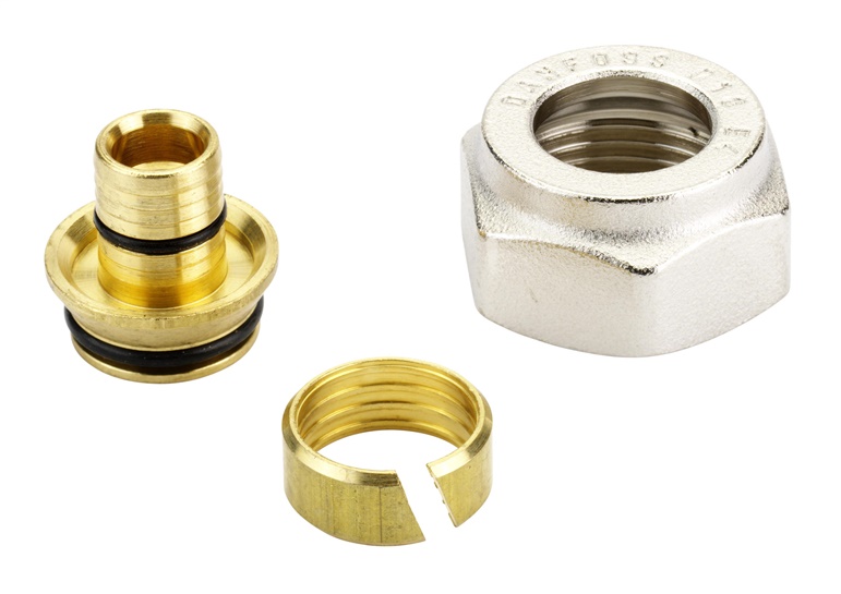 Konektor Eurokonus, Danfoss, trubka PEXa, 16x3/4  s vnitřním závitem