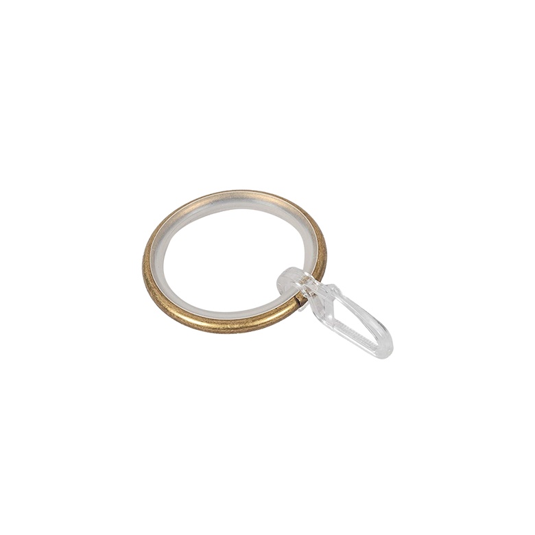 Krúžky s háčikmi DOMOLETTI MODERN, O25 mm, 10 ks.