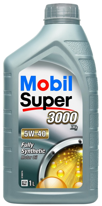 Automobilový motorový olej Mobil Super 3000x1, 5W-40, 1l