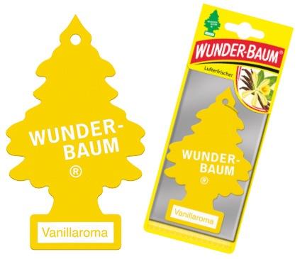 Osvěžovač vzduchu do auta Wunder-Baum Vanillaroma