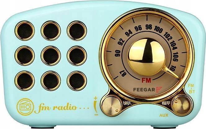 Rádio Feegar Feegar Retro kuchynské rádio Bluetooth 4.2 Vintage