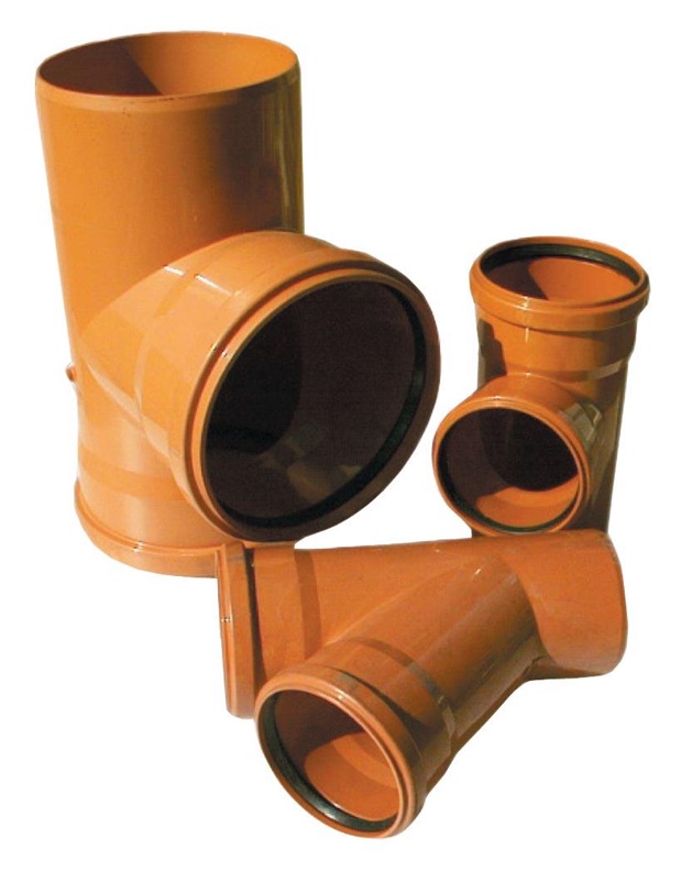 T-kus pro venkovní kanalizaci Magnaplast, O 110 / 110 mm, 45°