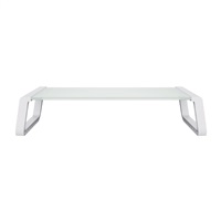 TRUST MONTA GLASS MONITOR STAND WHT