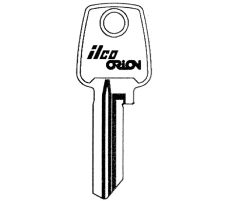 Kľúčový polotovar Jma VLK-2, 1 ks.