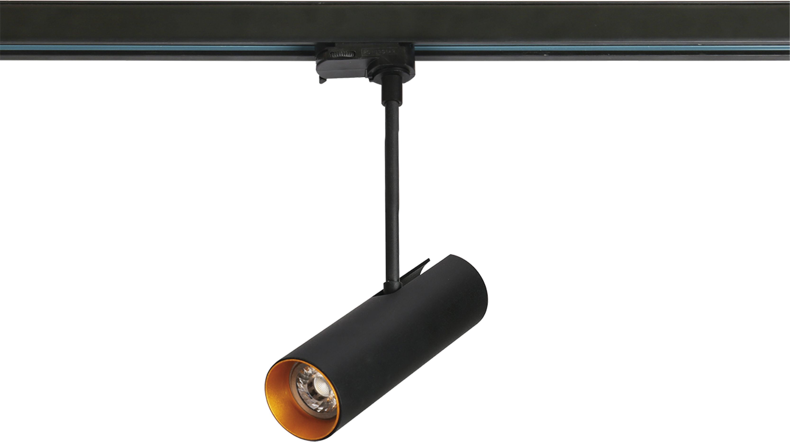 Lampa Azzardo Track čierna AZzardo Lens Track AZ3512