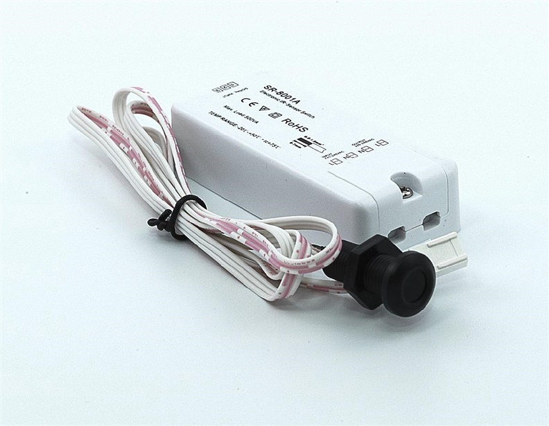 LED pásik dotykový spínač 12-36V 8A SR-8001A-DC