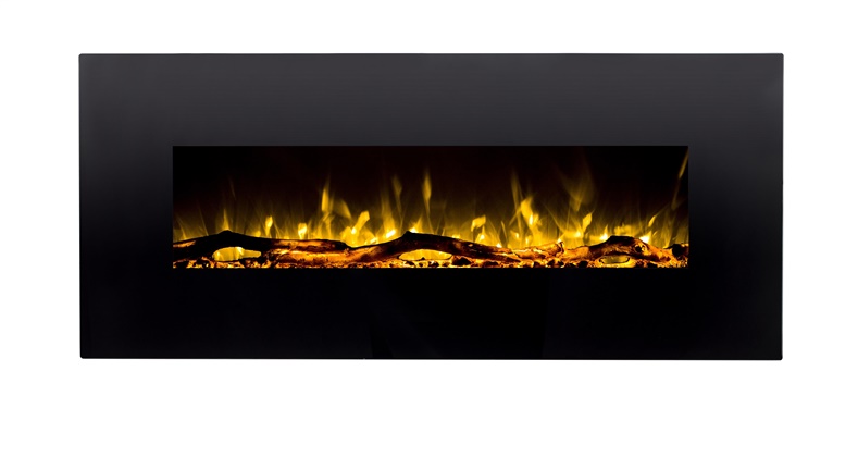 Závěsný elektrický krb FLAMMIFERA WSG01, 1500W