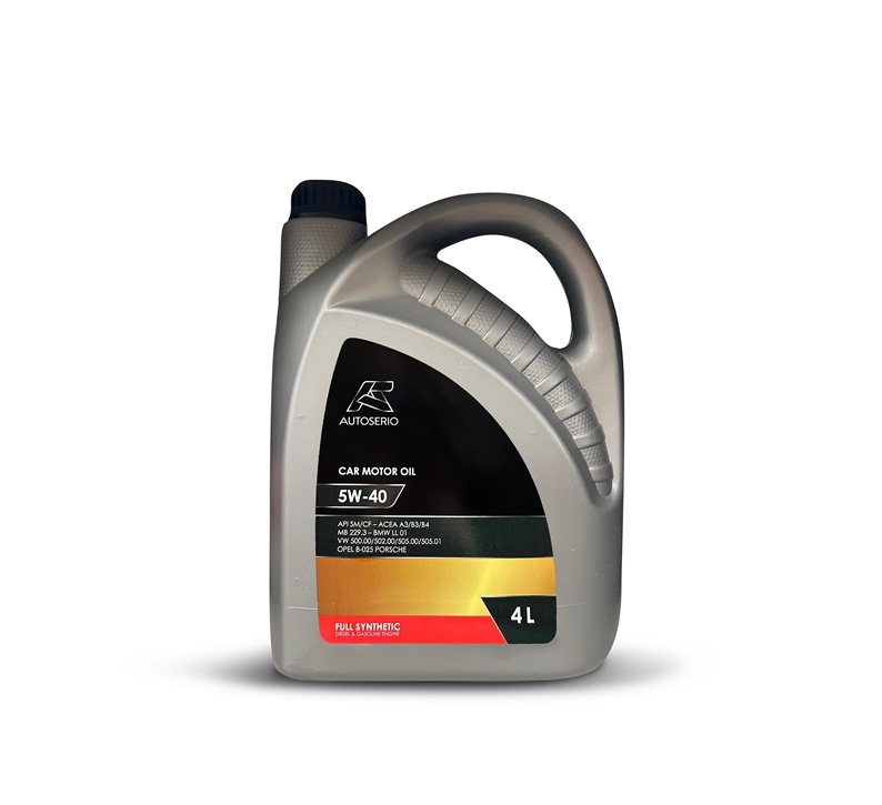 Automobilový motorový olej Autoserio 5W-40, 4l