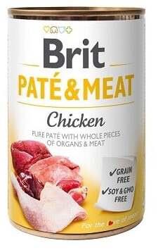 BRIT Paté & Maso s kuřecím masem - 400 g