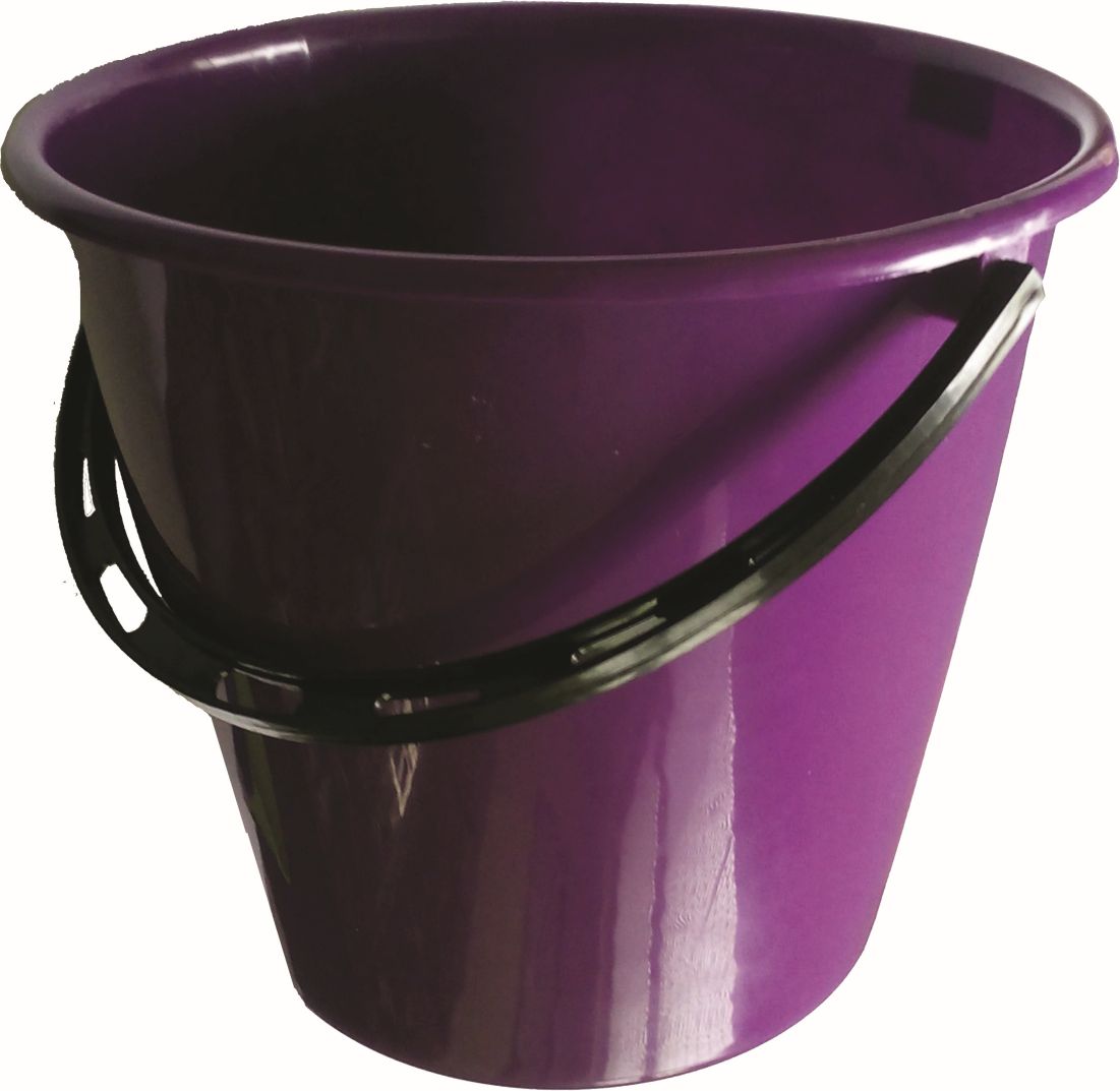 Vědro 10 l na potraviny plast mix barev